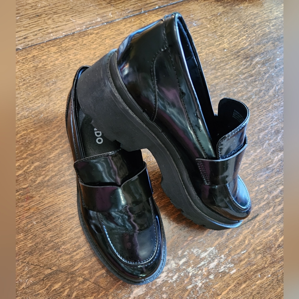 Womens platform loafers